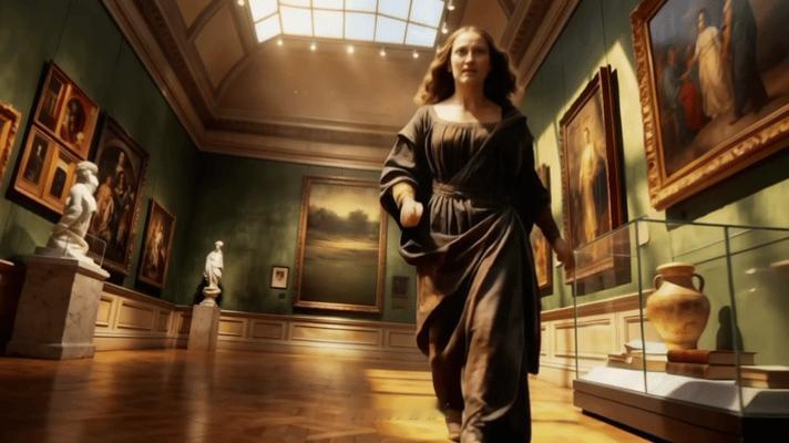 蒙娜丽莎也逃不过上班破防 笑不活了！蒙娜丽莎吐槽无休无加班费的打工日常，看着隔壁