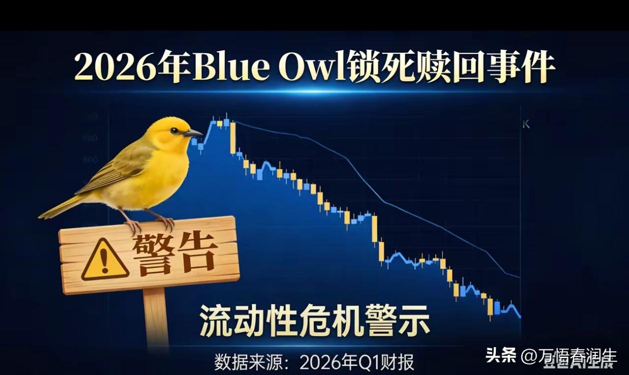 美国私募连环爆雷，地主家也没有余粮了！
​先是Blue Owl（2月19日）旗下