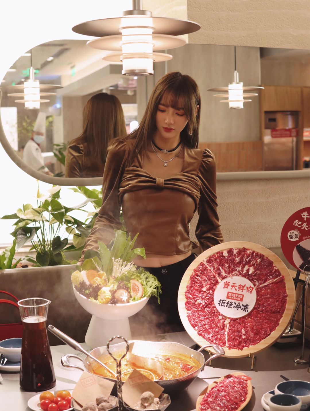 超好吃的鲜牛肉火锅、冬天聚会的首选