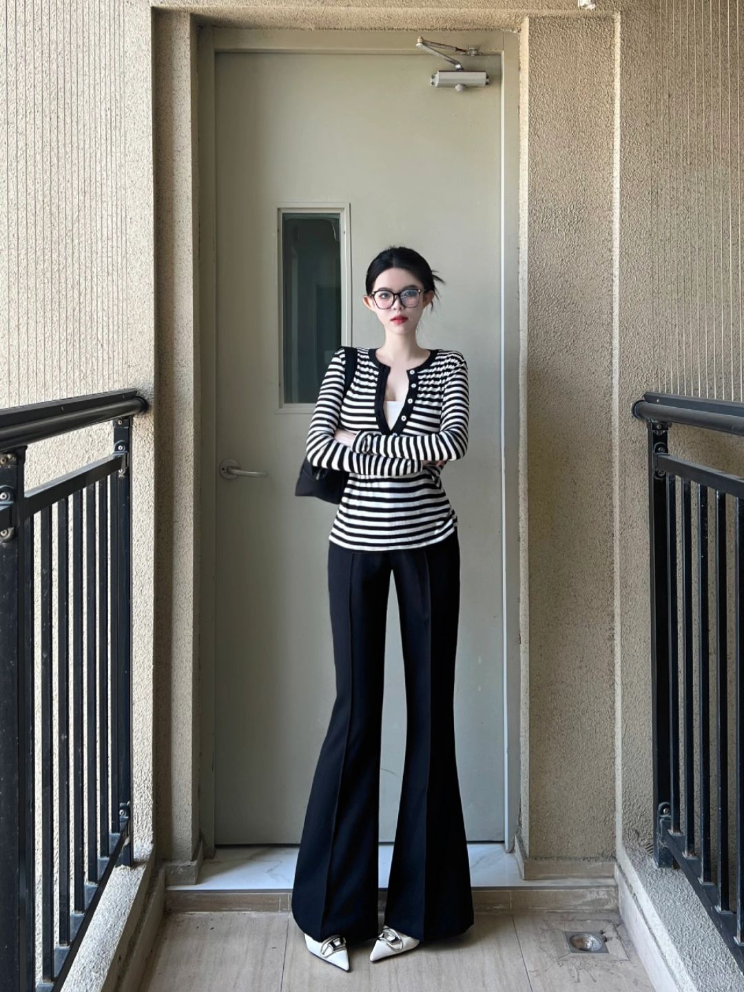 女孩子衣柜里谁还没几件条纹上衣呢！