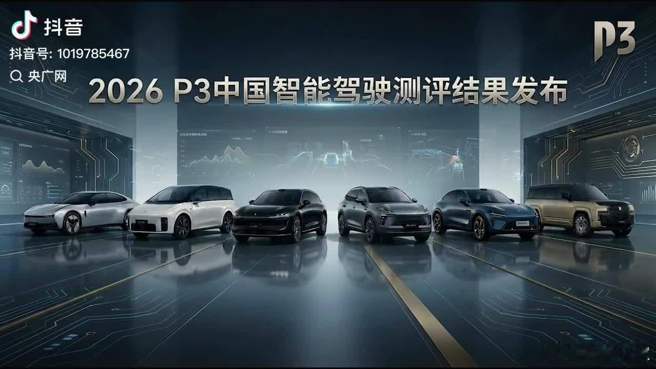 今天有一份报告，让国内智驾圈都在转发。P3是总部在德国的国际咨询公司，长期给各大