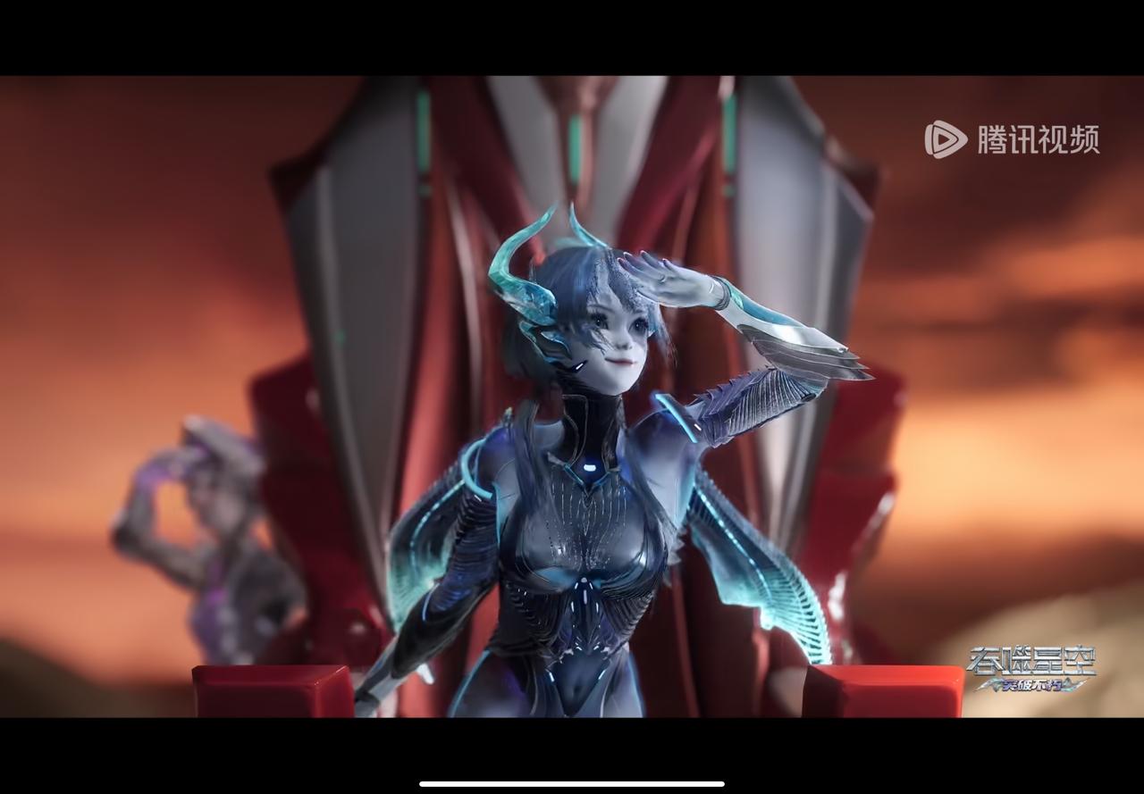 国漫吞噬星空哈哈哈哈哈哈，两个智能机器人还在这跳跃远方，我寻思着你们两个能看懂啥