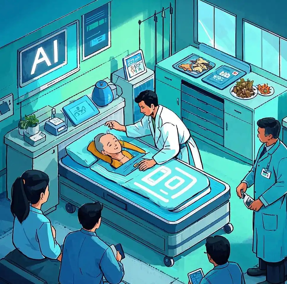 现在AI问病还是太全面了现在AI问诊确实事无巨细，从症状到病史追问得比人还仔细。