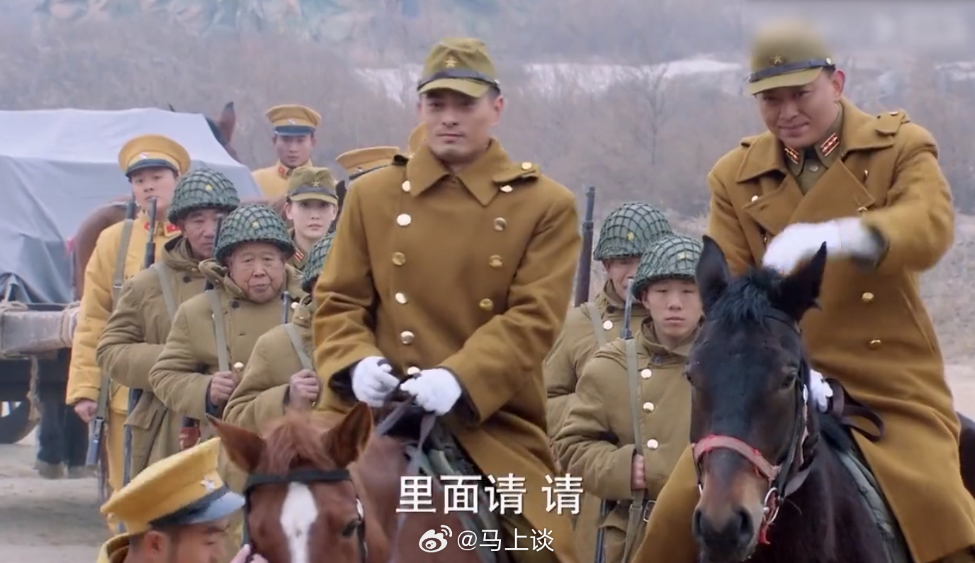 抗日神剧中的鬼子群演也老了，老龄化社会衮衮而来…… ​​​