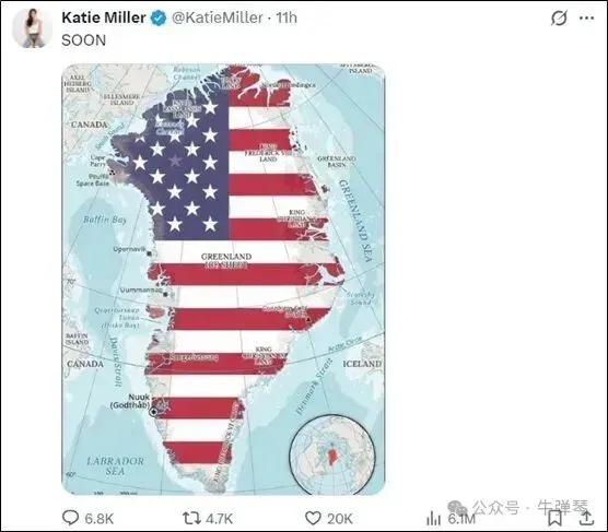 格陵兰岛这回是真的保不住了！
    特朗普说到做到，想要取得格陵兰岛那可不是说