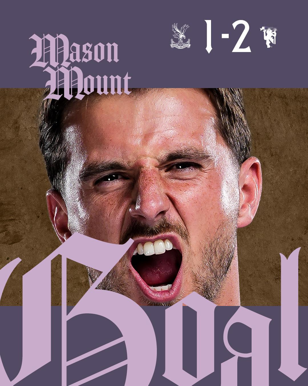 B费芒特战术任意球再进一球！曼联2-1反超了💪💪💪水晶宫vs曼联