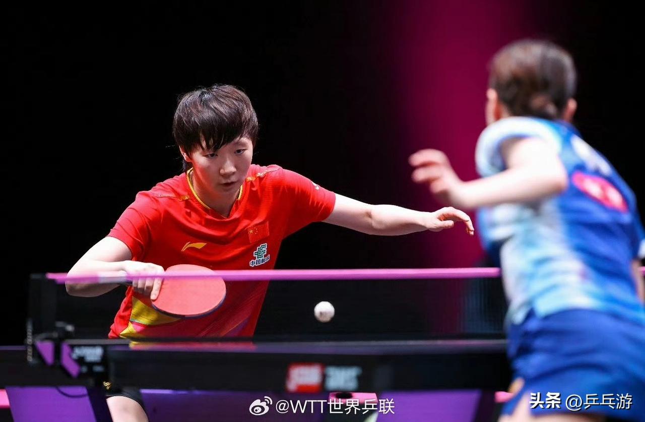 🏓近日有球迷希望王曼昱在世界杯能再遇大藤沙月，以“复”重庆站之“仇”。想啥呢？