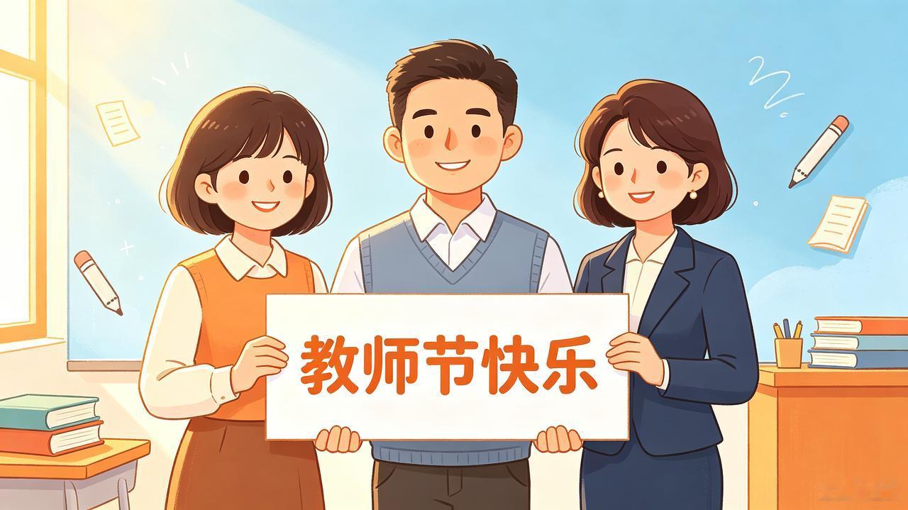 这个教师节，想起在我生命中特别重要的三位老师。

一是我小学班主任数学何老师，力