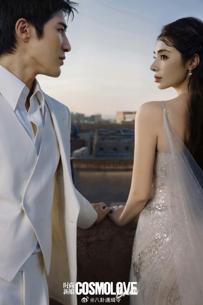 姜潮麦迪娜婚礼请柬姜潮麦迪娜明天补办婚礼请柬解锁幸福预告，姜潮麦迪娜相伴多年，将