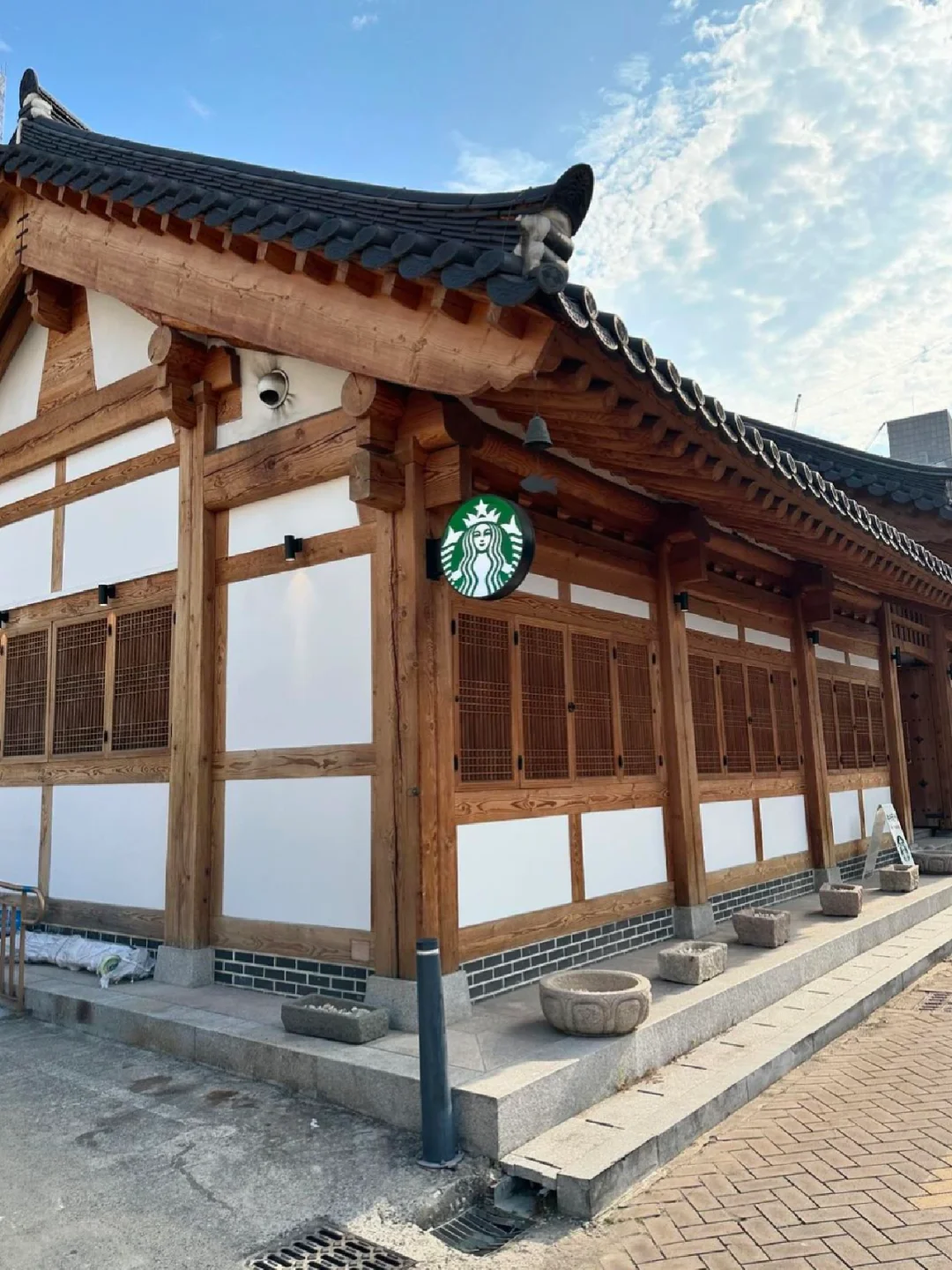 🇰🇷大邱韩屋星巴克……