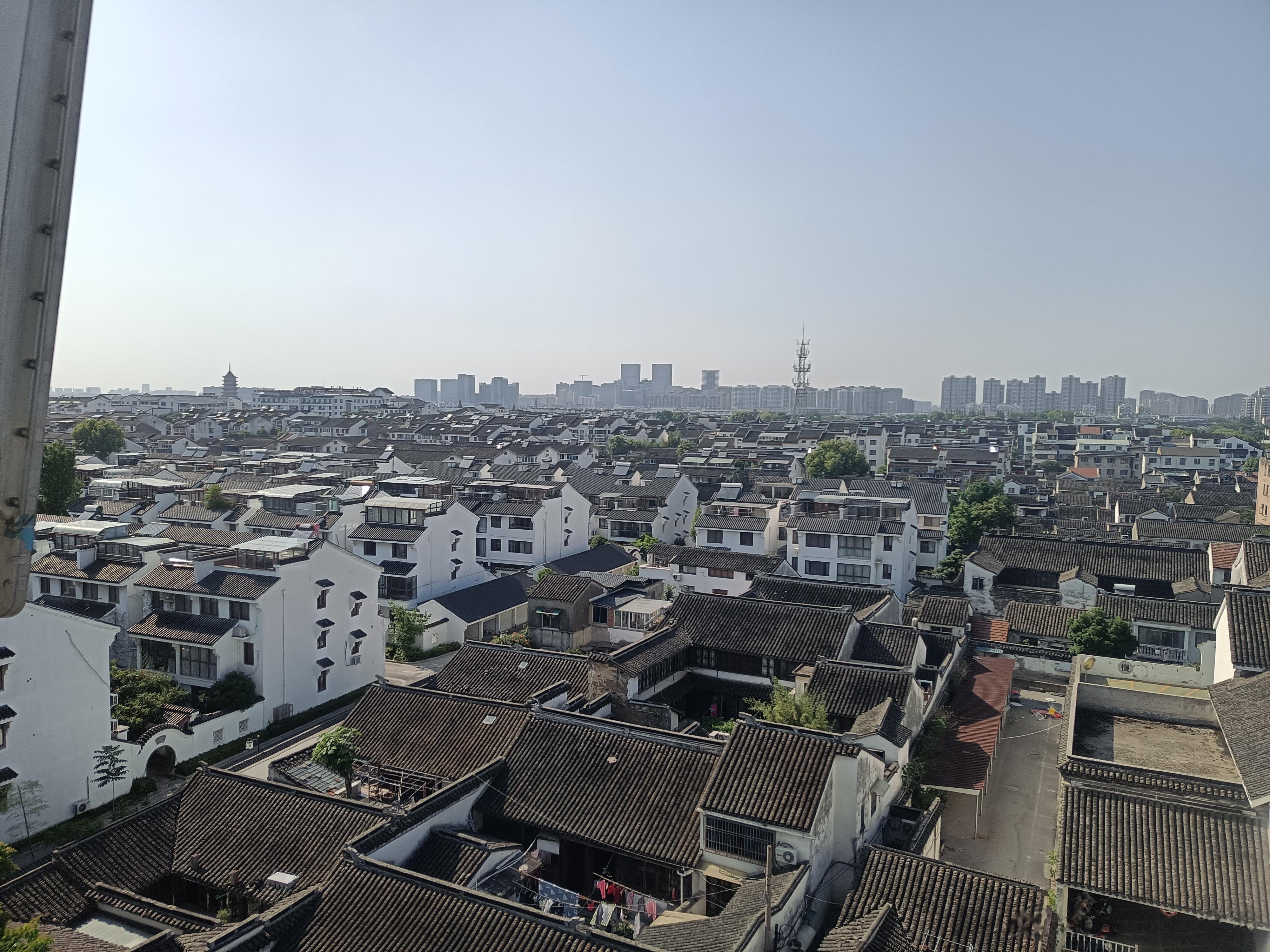 苏州平江路，俯瞰视角 ​​​