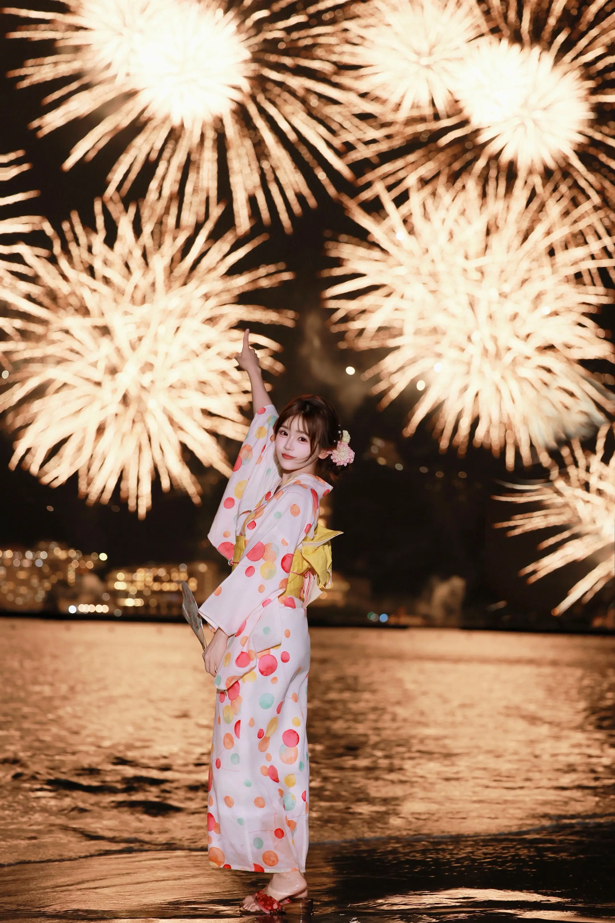 热海花火大会🎇。