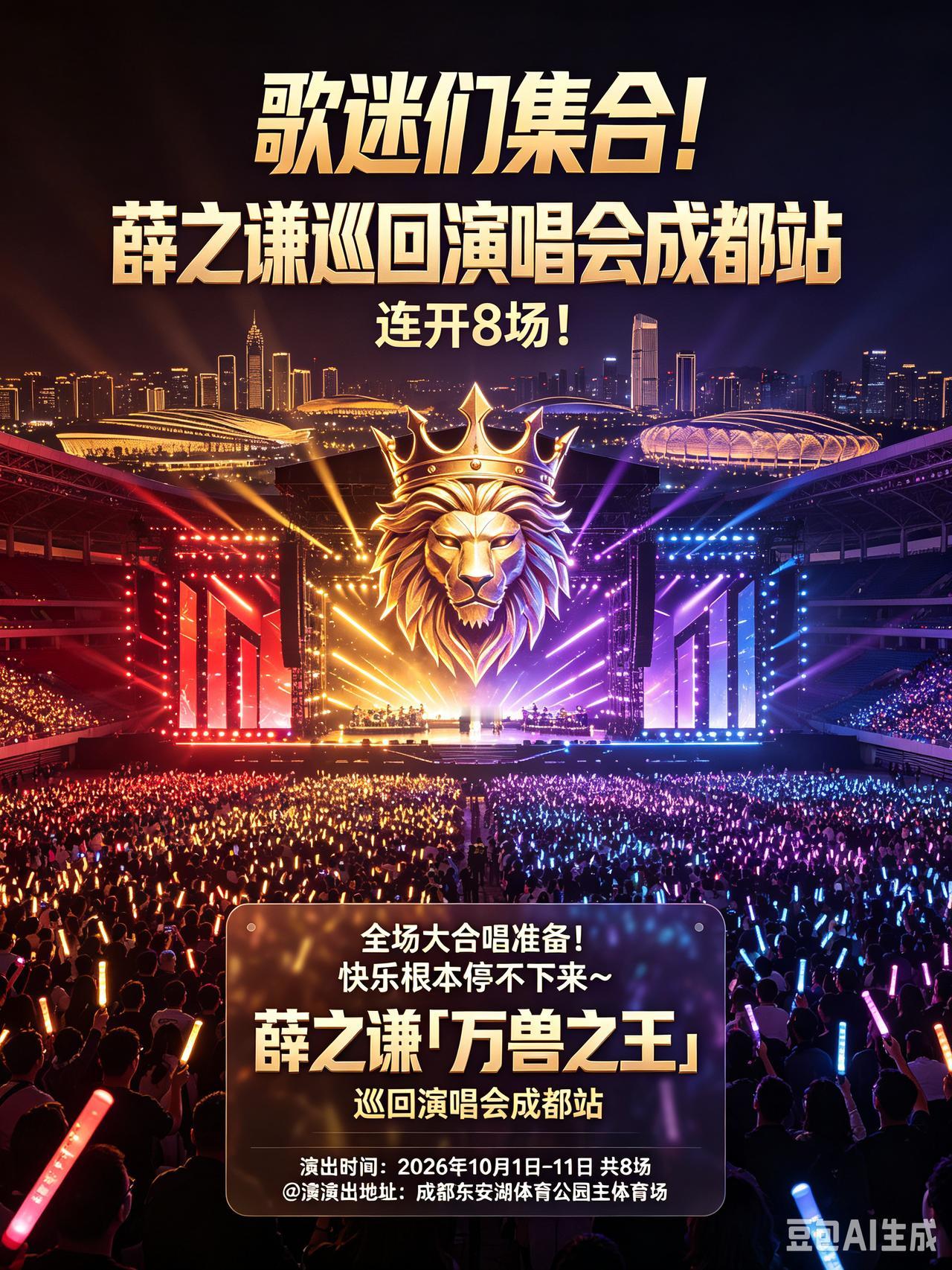 薛之谦 演唱会 成都演唱会