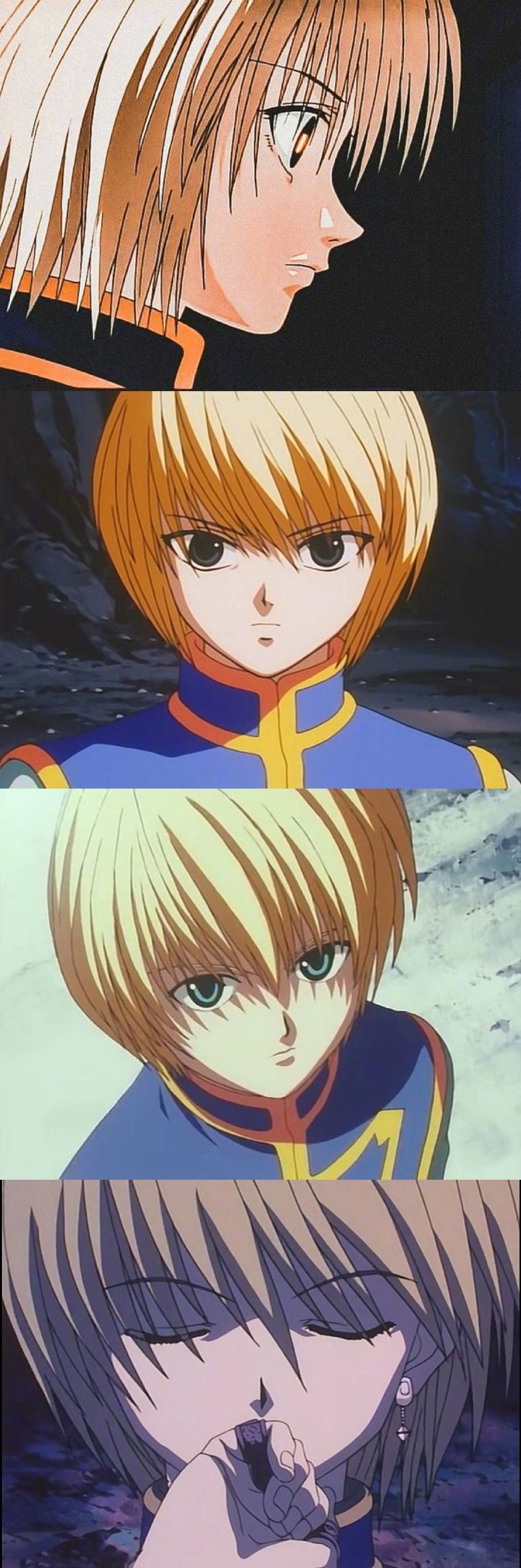 全职猎人 祝 酷拉皮卡 4月4日生日快乐99版酷拉皮卡就是神中神！ 