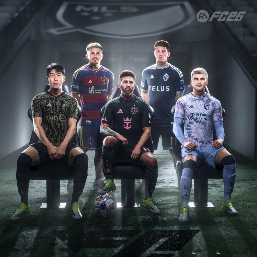 新赛季MLS美职联球衣现已在FC 26中推出。FC26  cr：PlayFC 