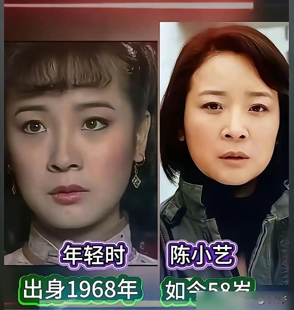 看到何赛飞和陶慧敏30年前的合照，现在内娱那帮拼命追求直角肩的女明星真该脸红。