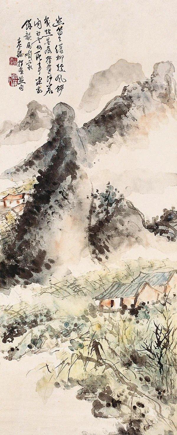刘知白“广师造化”：笔尖藏着山水的魂魄 🏞️
 
刘知白的画，是从自然里“偷”