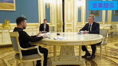 11月21日，泽连斯基与美国陆军部长丹尼尔·德里斯科尔的会晤，他称俄罗斯对捷尔诺