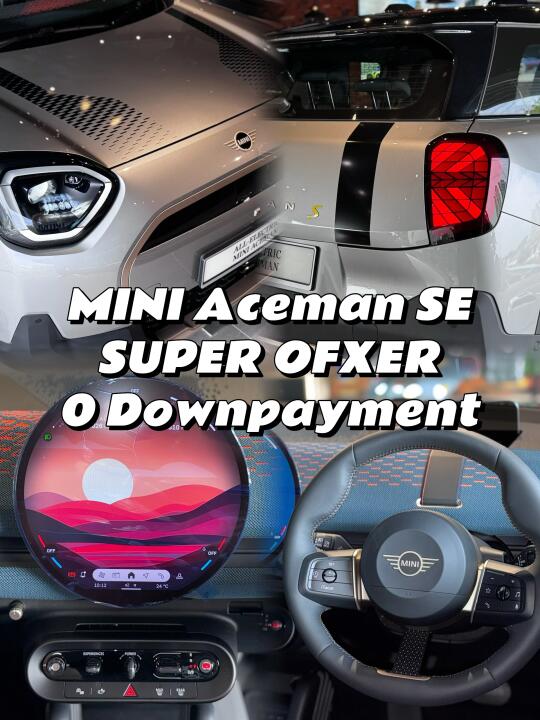 🇲🇾哇老喂！现在入MINI Aceman 划算爆