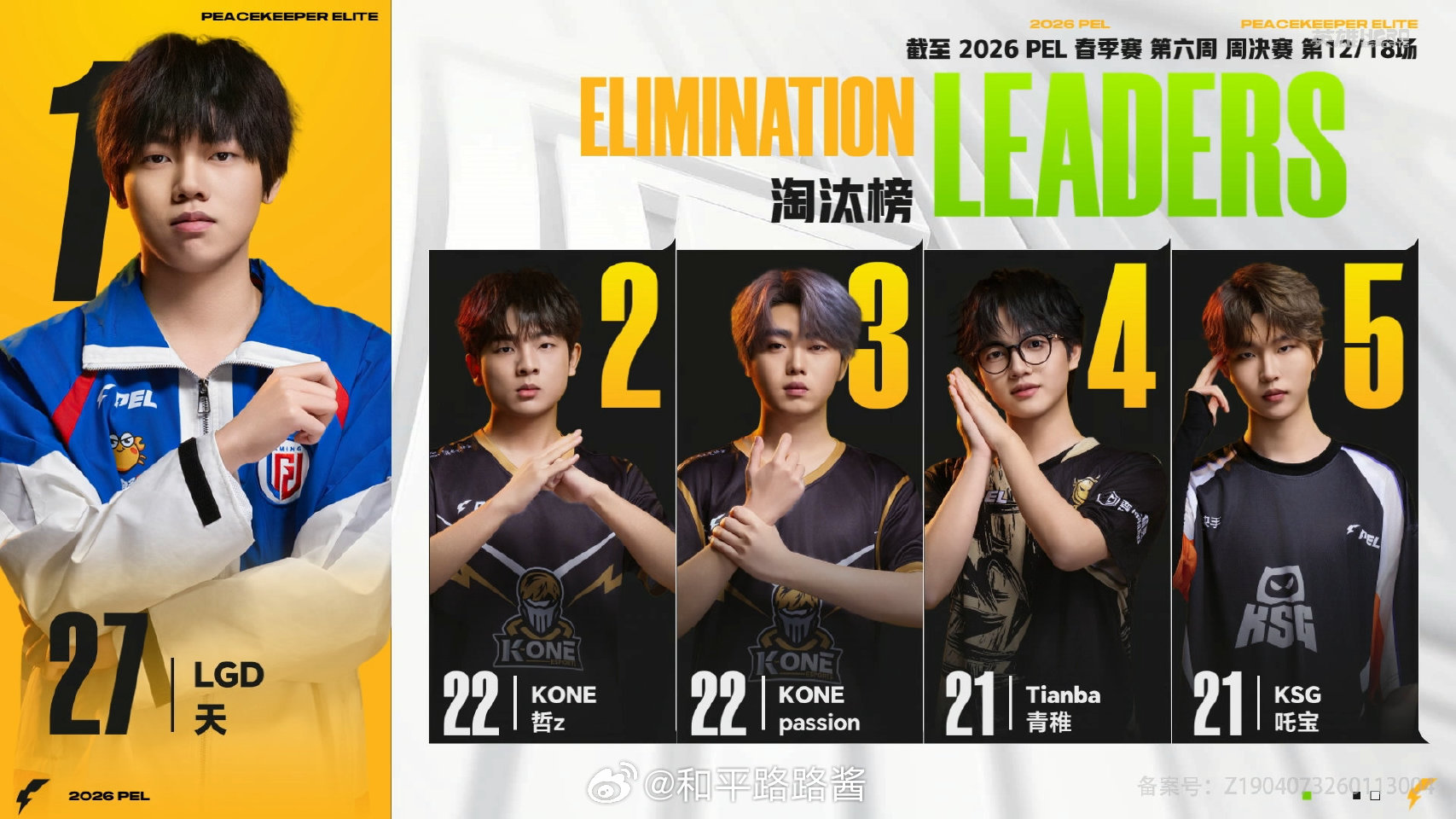 【2026 PEL 春季赛】Week6 Day3 第六场 LGD单日三鸡到手仙崽
