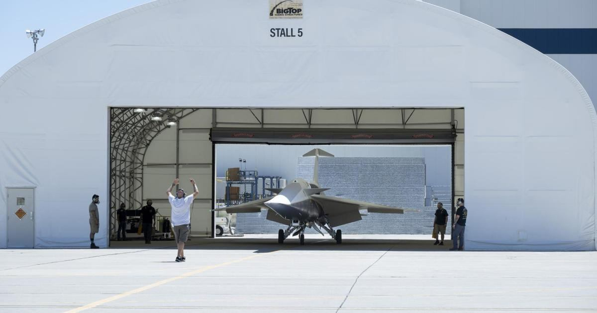 X-59A在Plant 42 Palmdale 参与测试 ​​​
