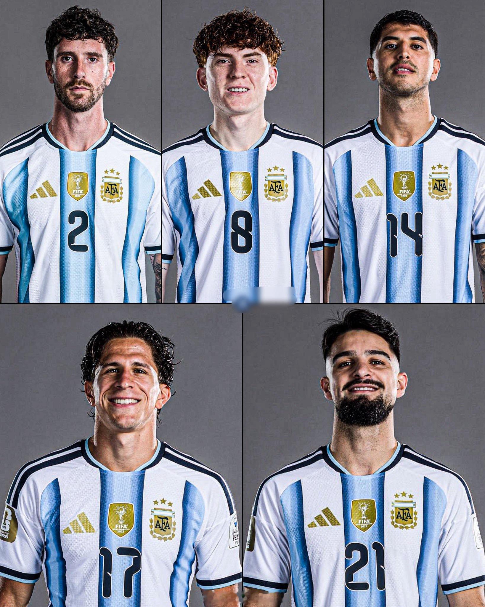 🇦🇷🌟 马科斯·塞内西、瓦伦廷·巴尔科、帕拉西奥斯、朱利亚诺·西蒙尼和何塞