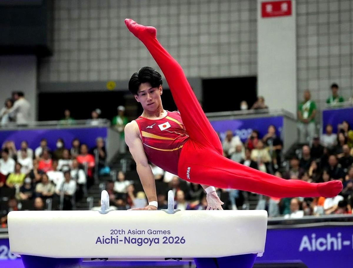2026体操世锦赛男子个人全能的第一天预赛刚完，积分榜前五的位置里，日本选手直接