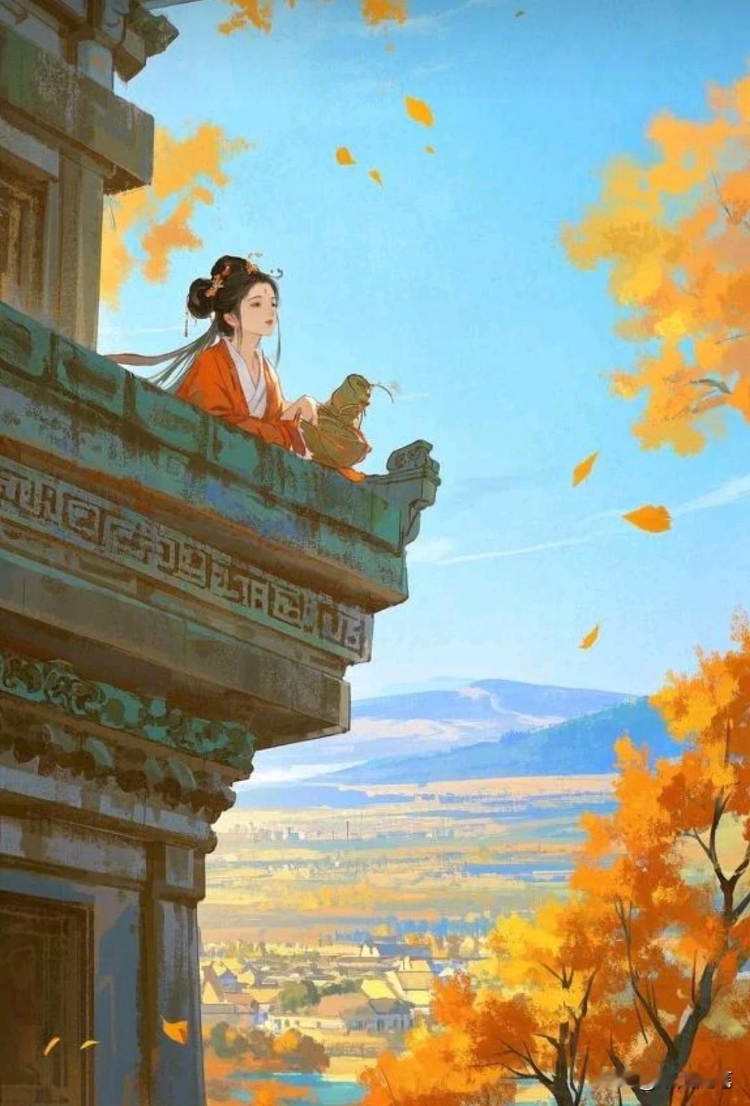 《相思》
江波碧漾垂柳丝，桃蕊红轻映翠居。燕双剪，水涟漪，东风拂面惹情思。

独