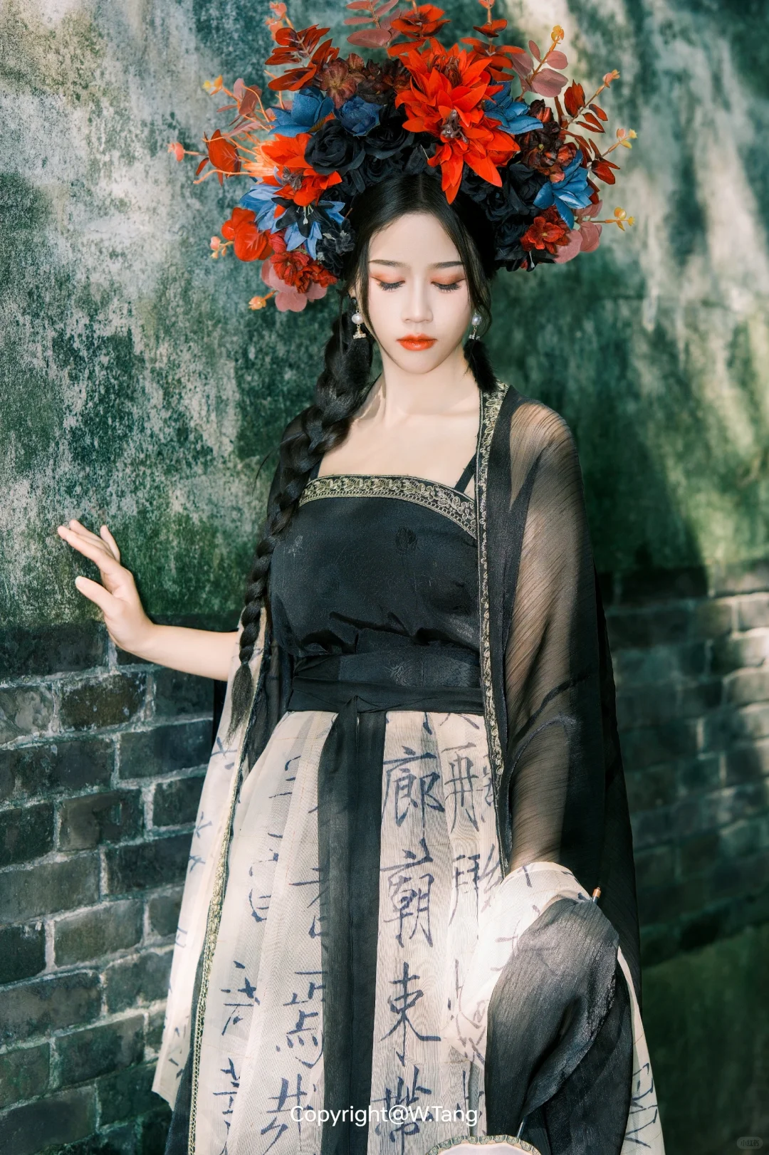 我在宁波拍簪花～