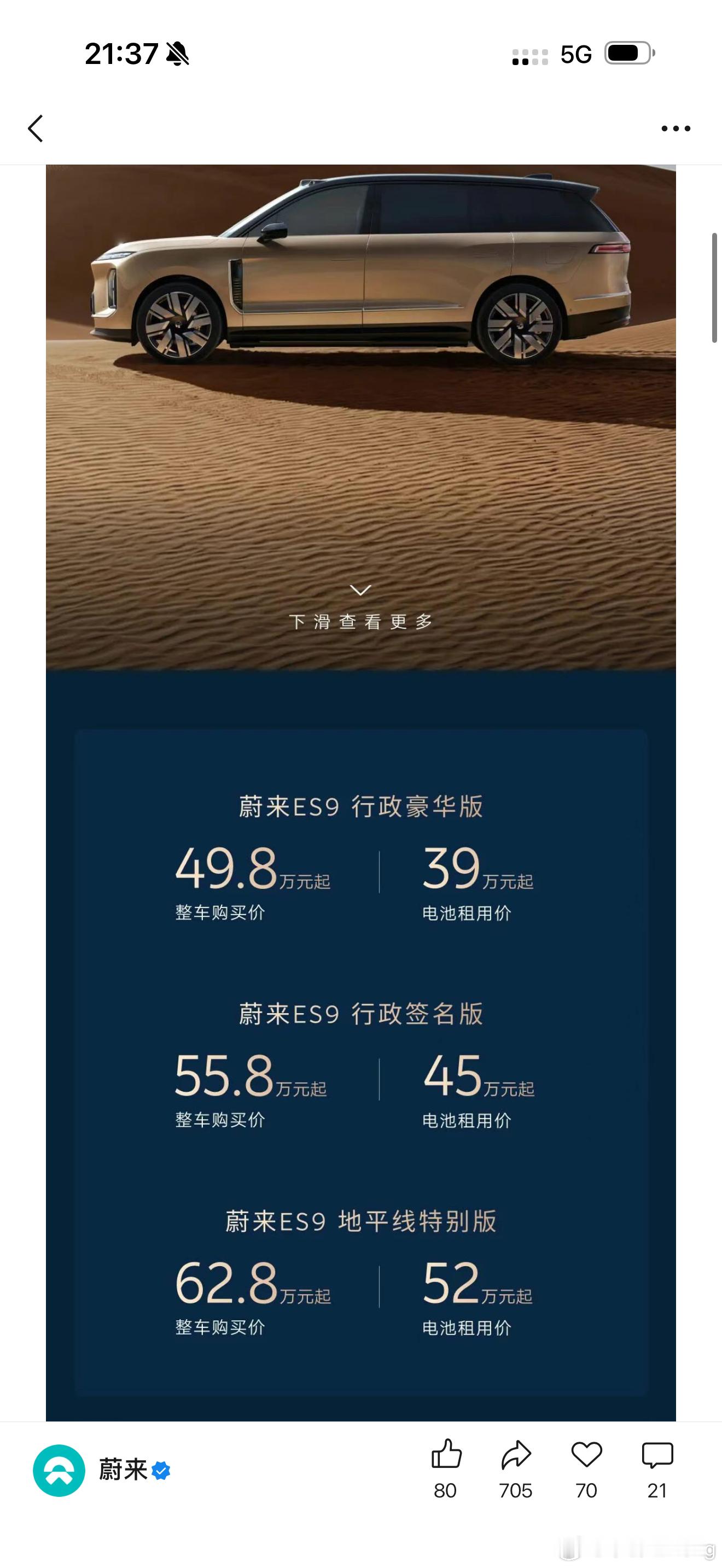 价格比预计的低了一些！ 