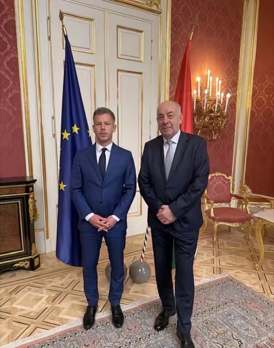 马扎尔称总统不配成为匈牙利的团结象征。马扎尔在与匈牙利总统舒尤克会面之后，要求他