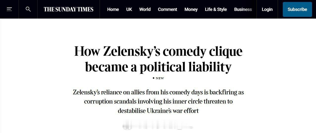 泽连斯基和他的“95号街区”演绎工作室：一个小丑如何把国家变成腐败的马戏团。▪️