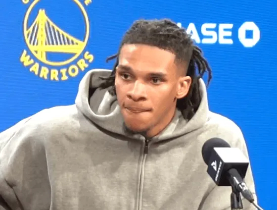 NBA常规赛，勇士119-116战胜太阳。赛后，威尔-理查德接受了采访，谈到了自