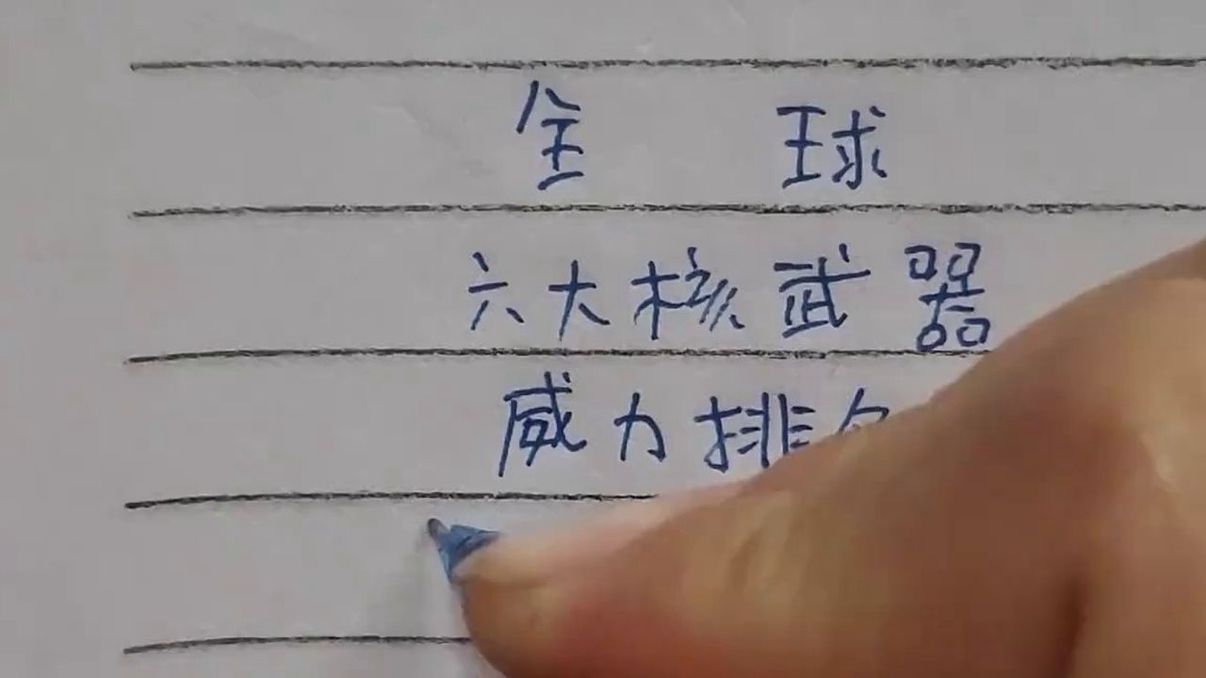 全世界六大核武器威排列，看看都有谁，你赞同吗