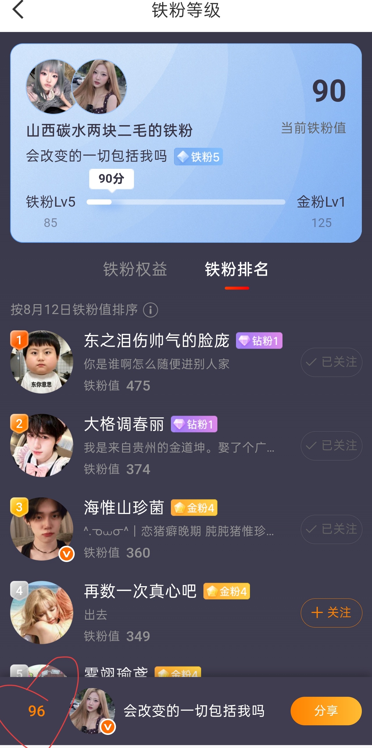 我在你心里地位就这么低