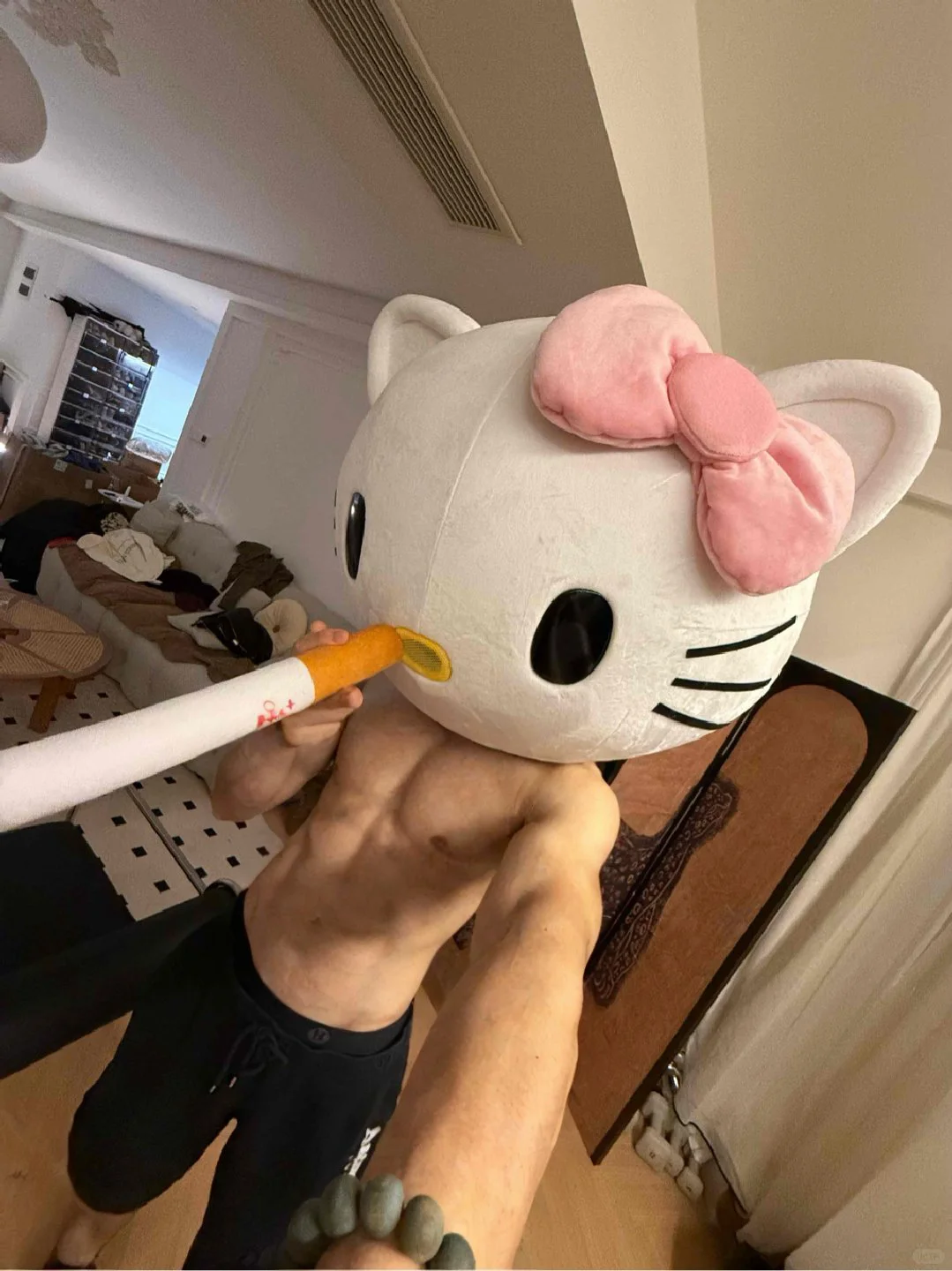 Hello Kitty私底下…