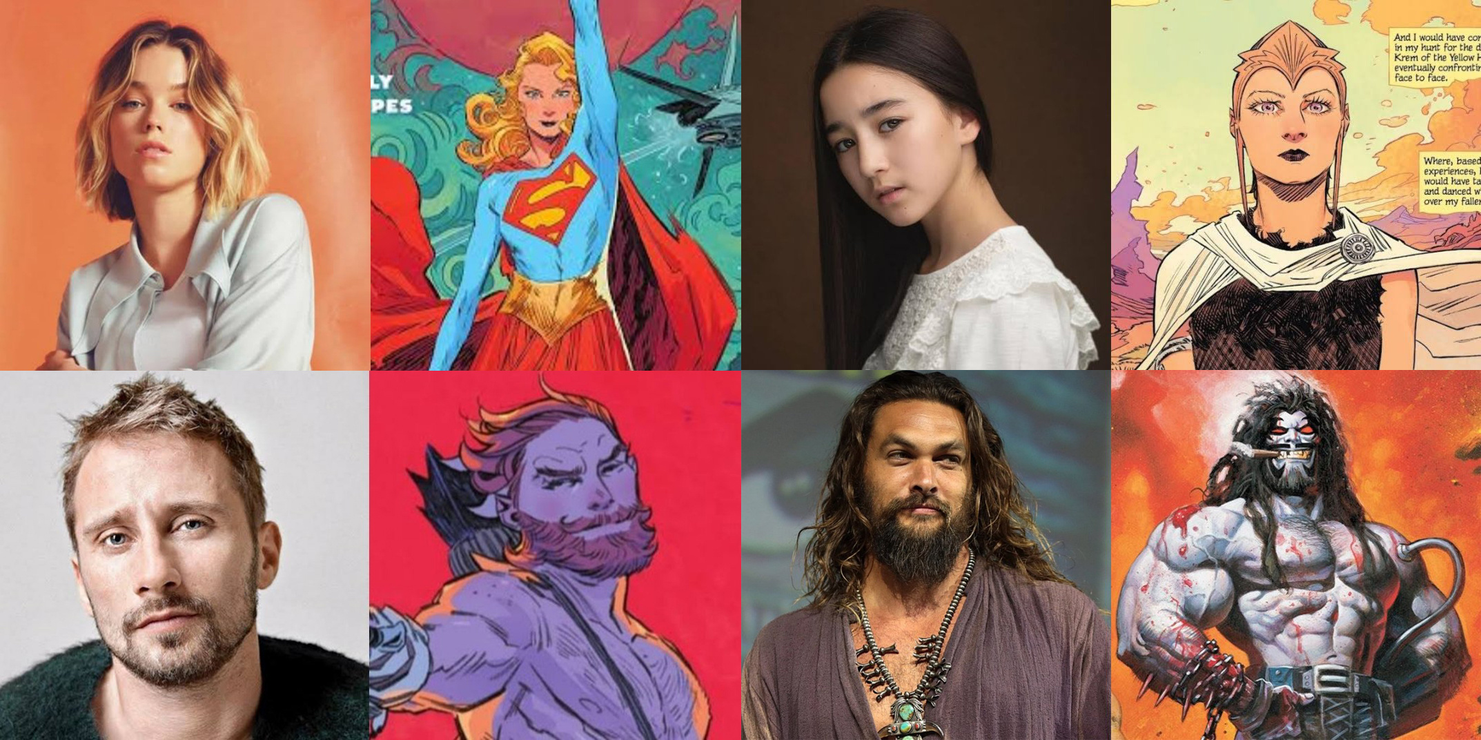 DC[超话] 整理一下《女超人：明日之女》目前已有的阵容：米莉·阿尔蔻克饰演女超