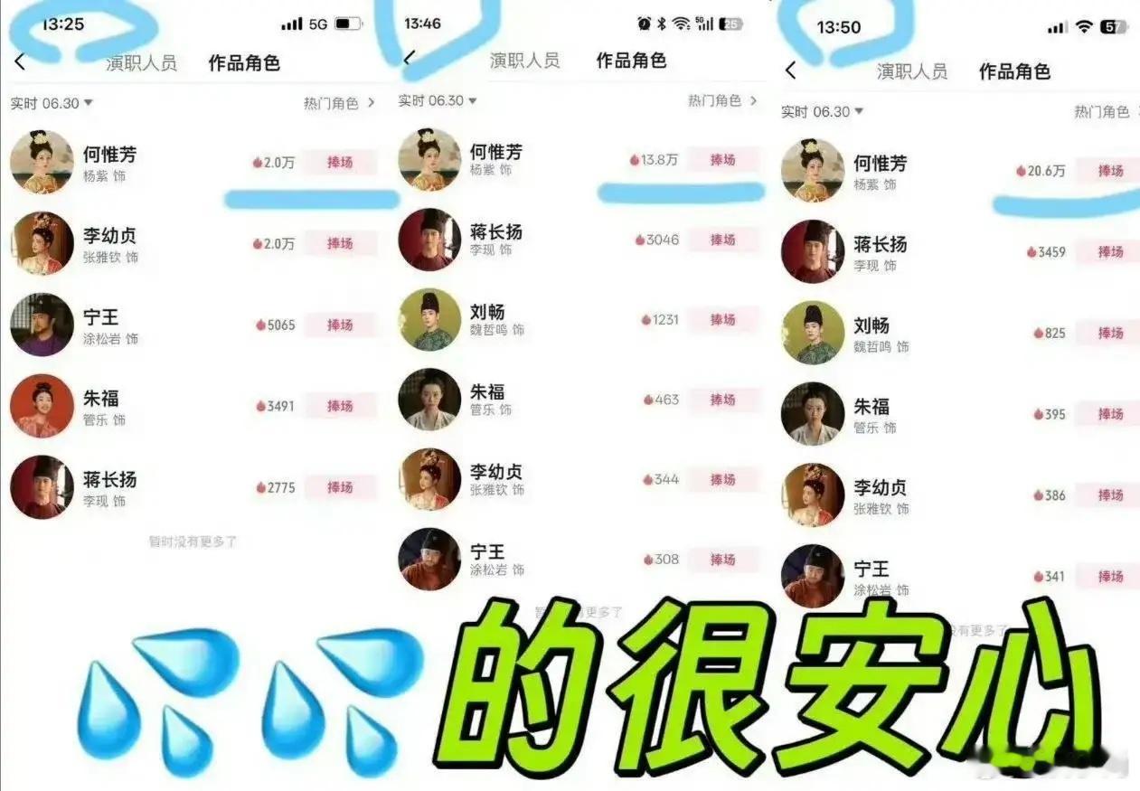 好歹现在没有开机器到杨紫琼那儿去了，内娱水数据看多了，以至于对数据都是看过就忘了