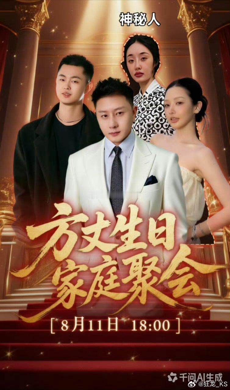 方丈8月11号生日家庭聚会，还有神秘嘉宾呢？ 