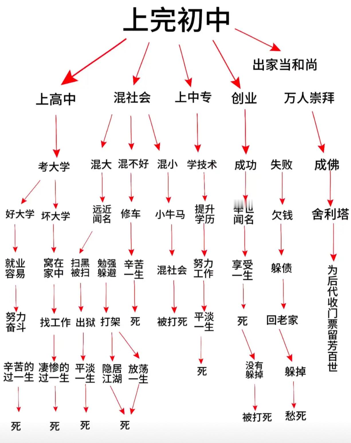 初中毕业人生路，走向竟如此多样？ ​​​