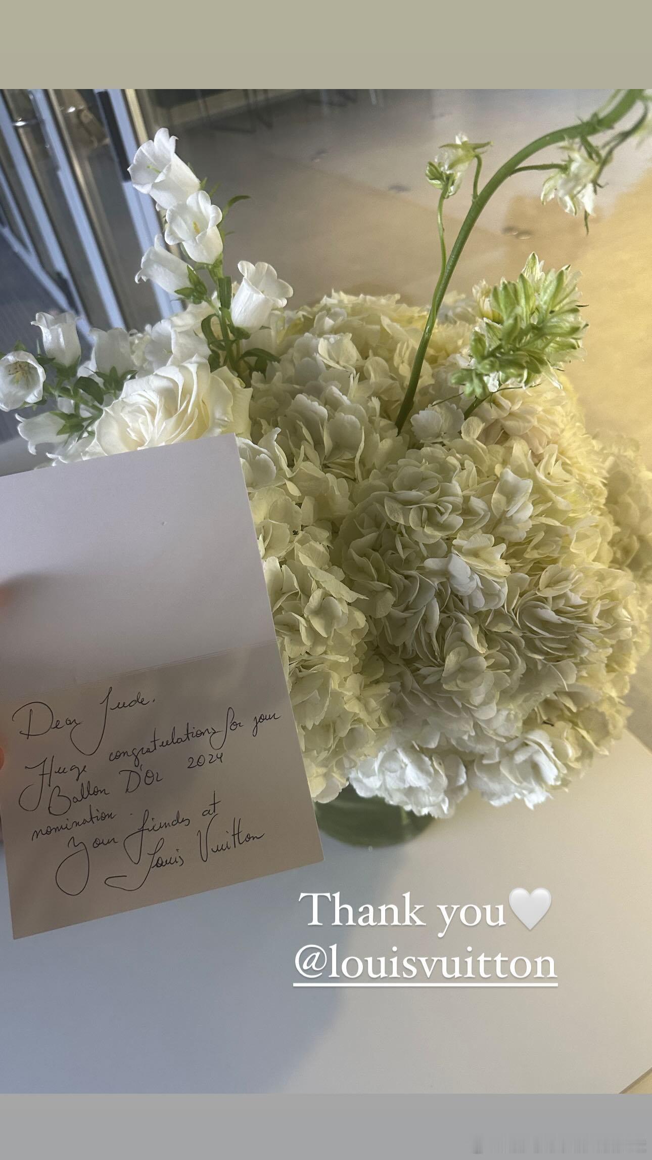 贝林厄姆: Thank you🤍 ​​​