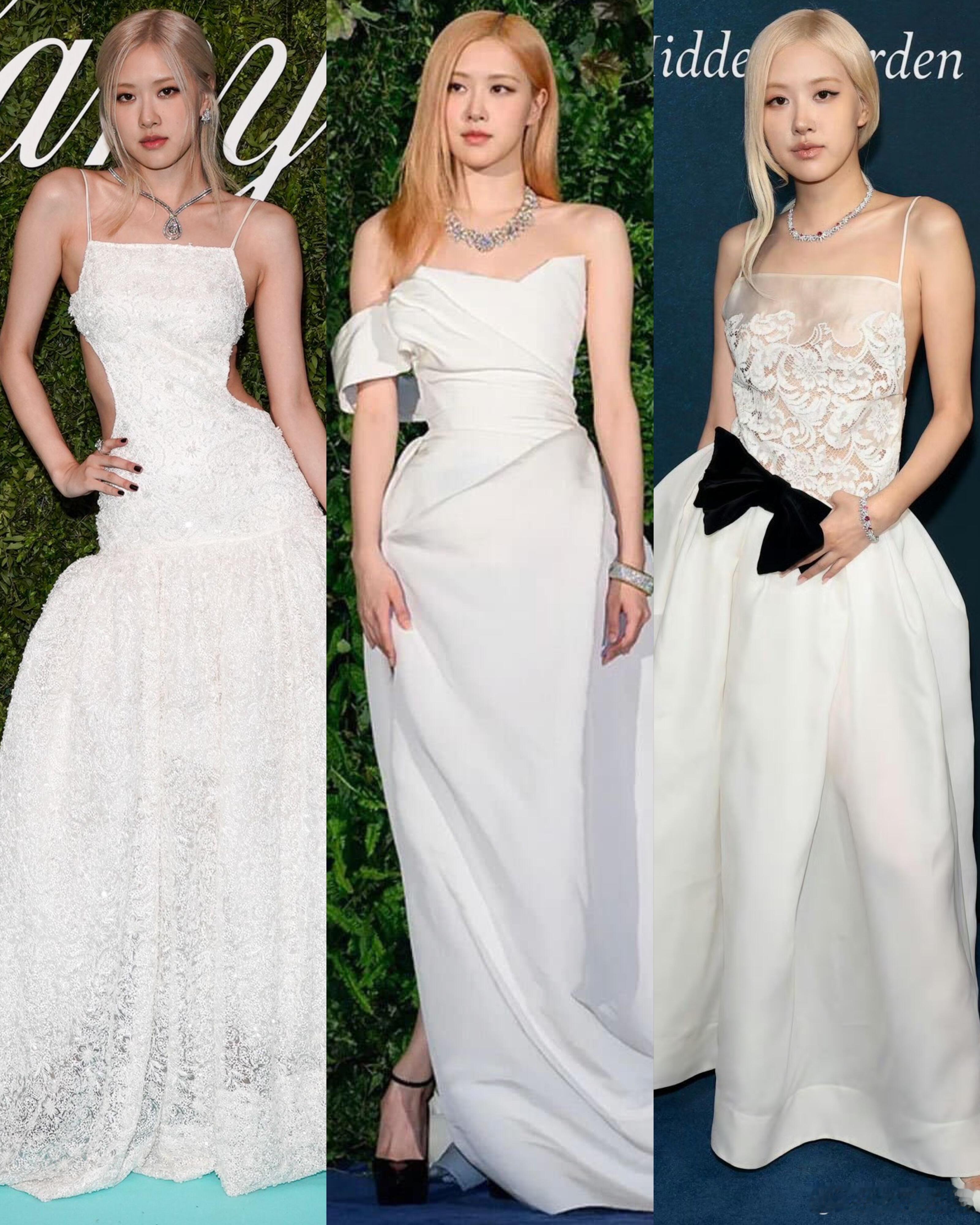 这么看朴彩英的确比之前增了一点肉，才发现发色都不一样诶，我还以为一直都是一个颜色