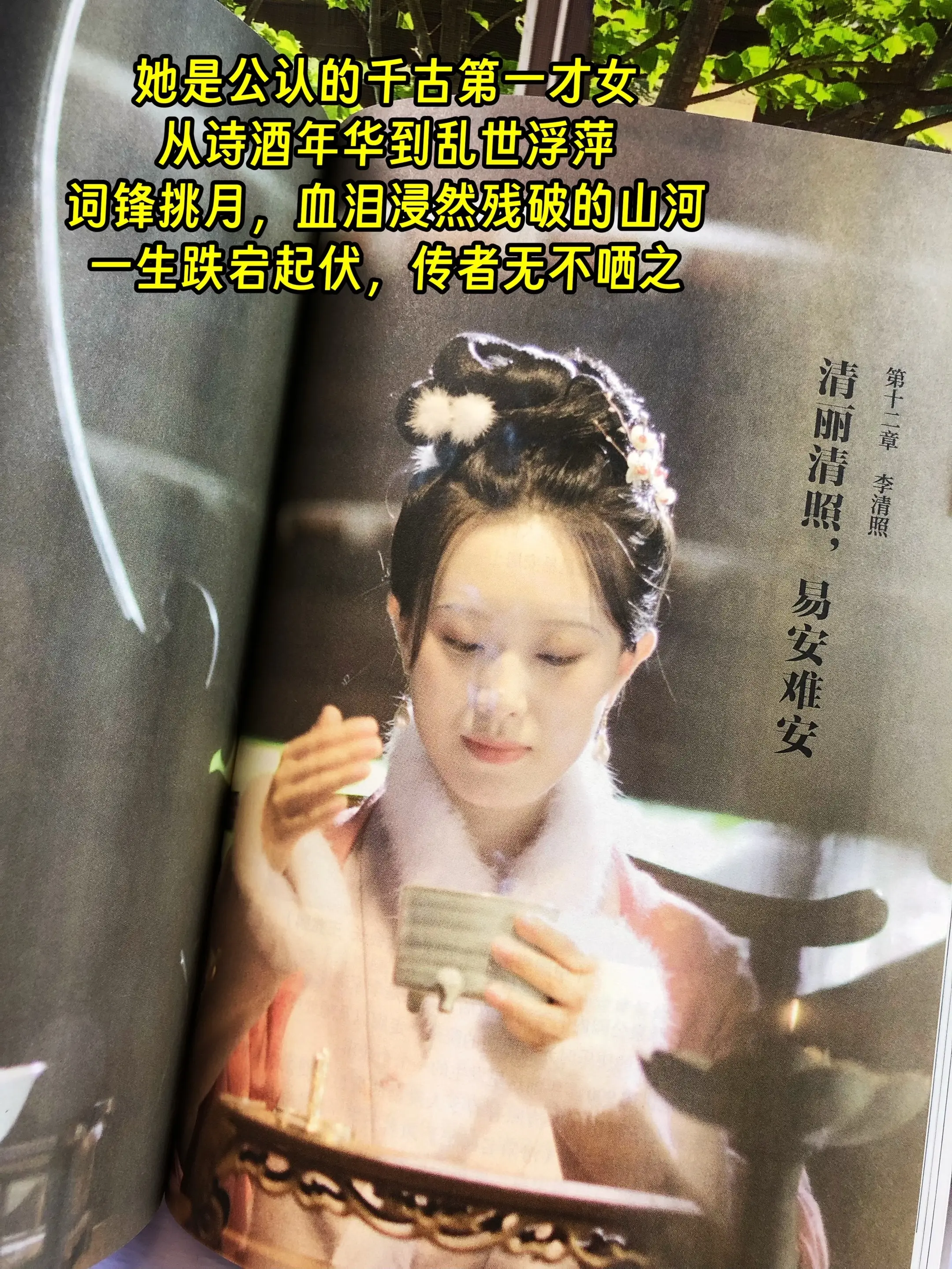 明明是古诗词历史书，却让人读的泪流满面，翻开书我们不仅仅是看到古诗词偶...