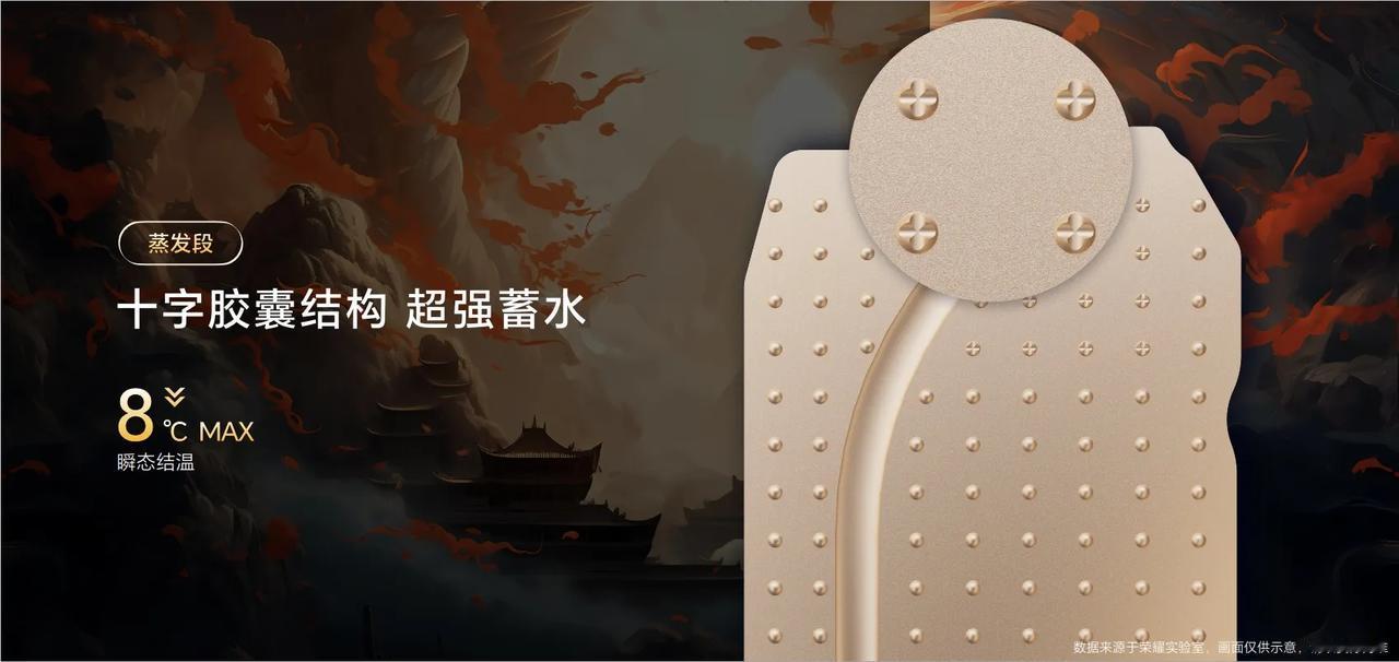 #荣耀X50GT#搭载冰龙VC，从材料到结构进行创新与重构，为用户带来散热越级体
