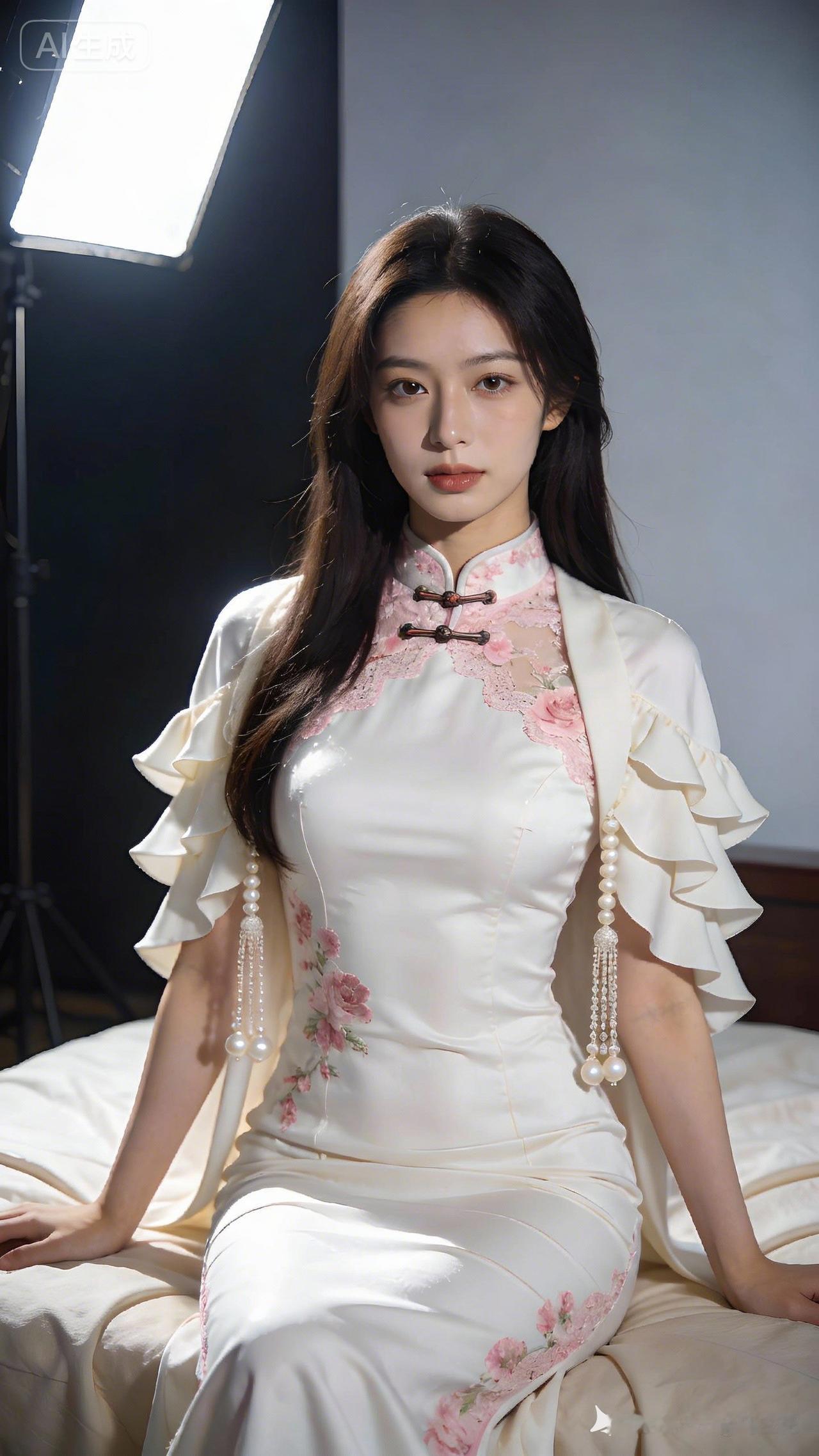 优雅旗袍照，复古韵味十足！