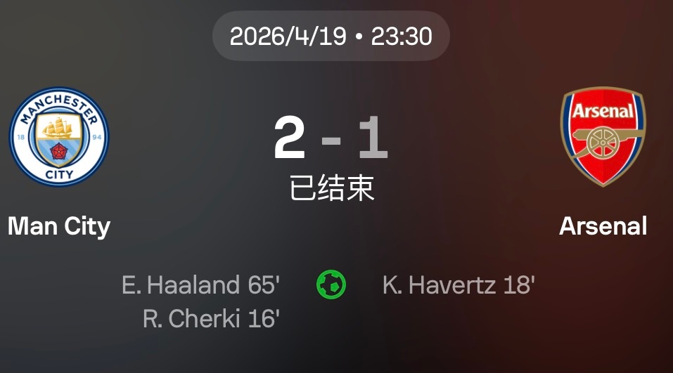 本场曼城拿了3分，阿森纳现在多赛一轮的情况下只领先3分了。到了这个阶段，怕是欧冠