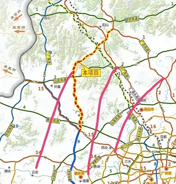 清远至肇庆高速公路有新消息了，招标公告预计于2026年10月18日发布！清远至肇