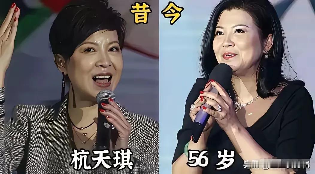 昔日红遍大江南北的女歌手，杭天琪，郑绪岚，万山红，沈小岑，今昔对比，满满时代回忆