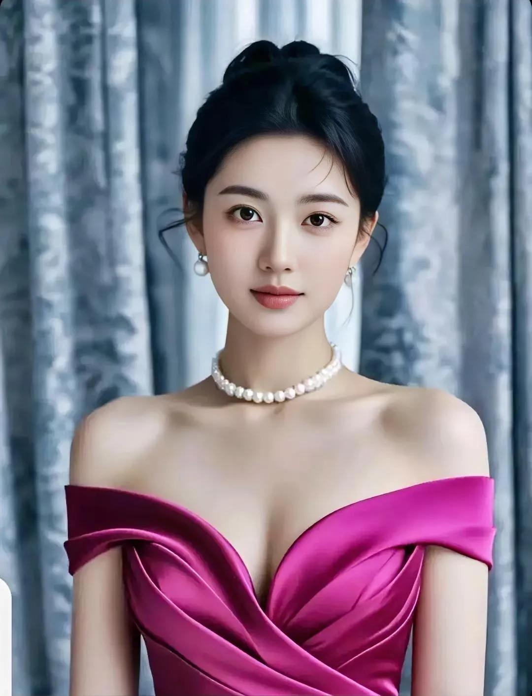 珠帘绣幕映红妆，锦衣华裳映玉容。云鬓香腮淡淡妆 美人脸相思愁 佳人心事有谁知