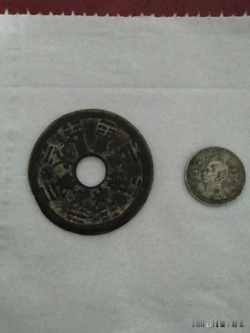 今天心情好！收藏了很久的古董，今天拿出来看看。

收藏了一些古铜币和纸币，还有一